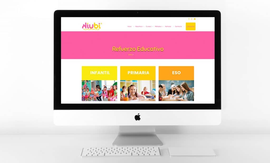 Diseño Web Academia - Marketing Digital Freelance